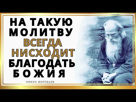 Видео: На такую молитву нисходит благодать Божия! - Никон Воробьев