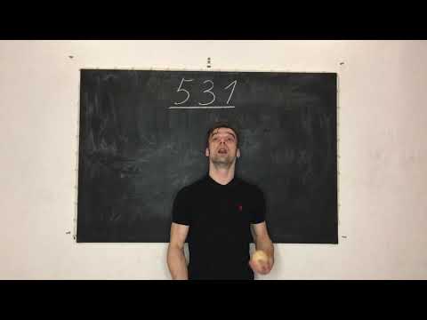 Видео: Урок 47. 3 мяча 531. Жонглирование 🤹‍♂️ Павел Горский.