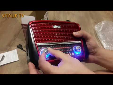 Видео: Ретро с современной начинкой. Ritmix RPR-050 радиоприемник