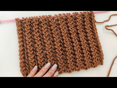 Видео: ЛЕГКОЕ ВЯЗАНИЕ ДЛЯ ШАРФА