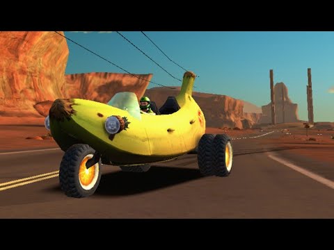 Видео: Gangstar Vegas|Тест-драйв Бананомобиль 