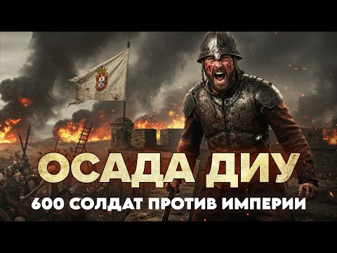 Видео: 600 ПРОТИВ 25000: Как португальцы УНИЗИЛИ Османскую Империю.