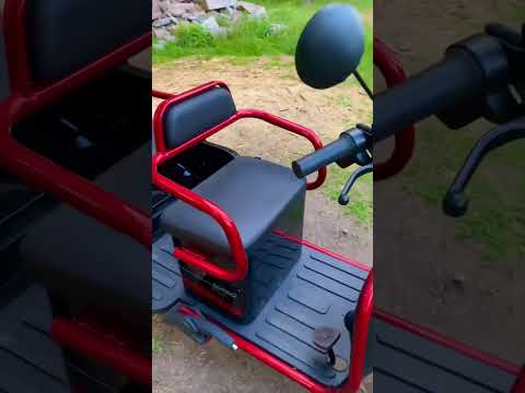 Видео: Трицыкл грузо-пассажир! Идеально  #електроскутер 