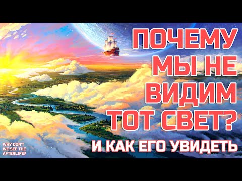 Видео: Почему мы не видим Загробный Мир и как его увидеть - Жизнь после жизни есть