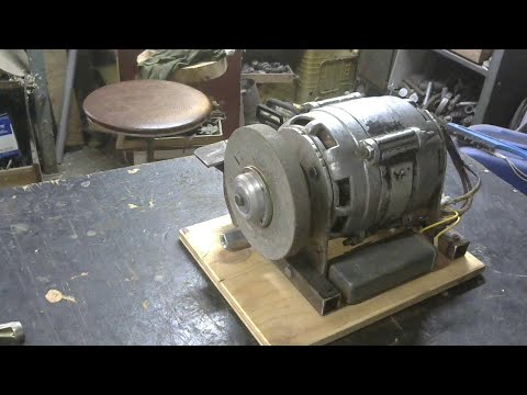 Видео: Самодельный наждачок+ балансировка камня!