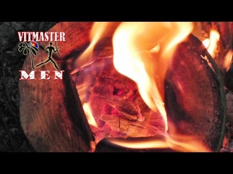 Видео: Костёр «Дровяной примус»