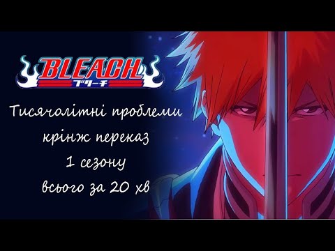 Видео: Бліч: Тисочолітння кривава війна - переказ 1 сезону