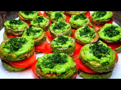 Видео: Вкуснейшая Закуска из Кабачков! ТАКИЕ вкусные Кабачки Вы еще Не Ели! Быстро, Просто, Вкусно!