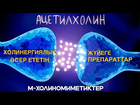 Видео: Холинергиялық жүйеге әсер ететін заттар Симпатика Парасимпатика Вегетативті жүйке жүйесі