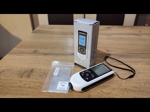 Видео: Толщиномер HW300PRO. Распаковка, обзор и калибровка.