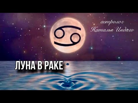Видео: 🌔ЛУНА В РАКЕ♋️ -  психотип, сильные стороны и точки уязвимости⭐️Астролог Наталья Индиго #Лунавраке