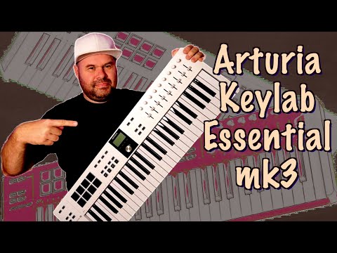 Видео: Обзор Миди-Контроллера Arturia KeyLab Essential 49 mk3 / Лучшая бюджетная миди-клавиатура