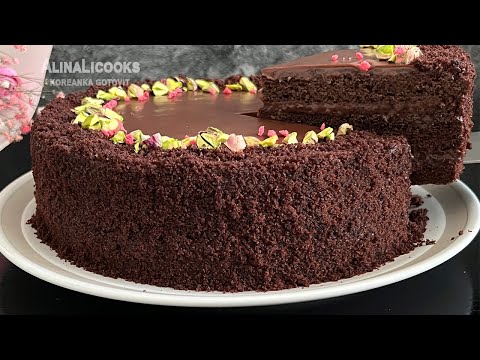 Видео: НЕРЕАЛЬНО ВКУСНЫЙ ТОРТ 🍰 «ШОКОЛАДНЫЙ БАРХАТ» | Chocolate Cake Recipe | alinalicooks