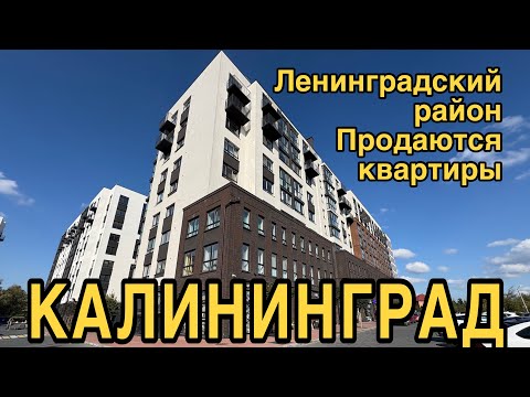 Видео: Продаются квартиры в Ленинградском районе Калининграда. Обзор.