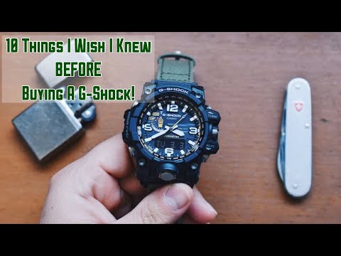 Видео: 10 вещей, которые я хотел бы знать ДО покупки G-Shock!