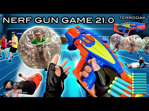 Видео: NERF GUN GAME 21.0 | (Шутер от первого лица Nerf!)