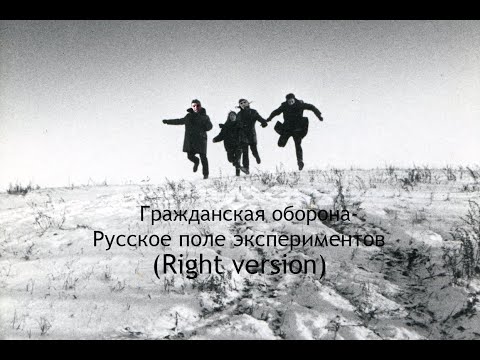 Видео: Егор Летов - Русское поле экспериментов (♂Right Version♂) Gachi Remix