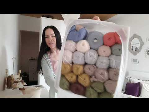 Видео: Уборка Пряжи//Часть 2 #vlog #пряжа #вязаниеспицами