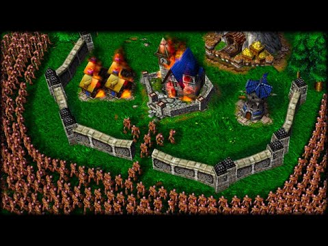 Видео: Враги ворвались в центр ЛУЧШЕЙ базы Warcraft 3