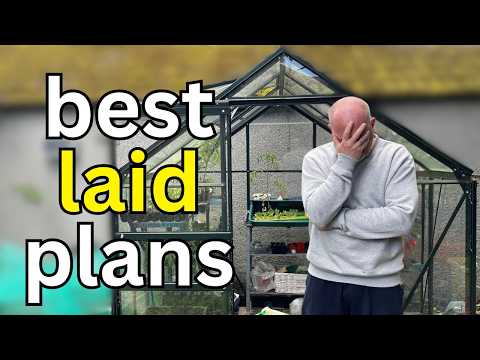 Видео: Я перенёс теплицу... Но что-то пошло не так! Неожиданные проблемы и как я их решил