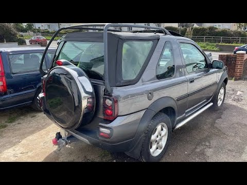 Видео: Мягкий верх на Land Rover Freelander 1,3-дверный, руководство по его установке, снятие стеклянных...