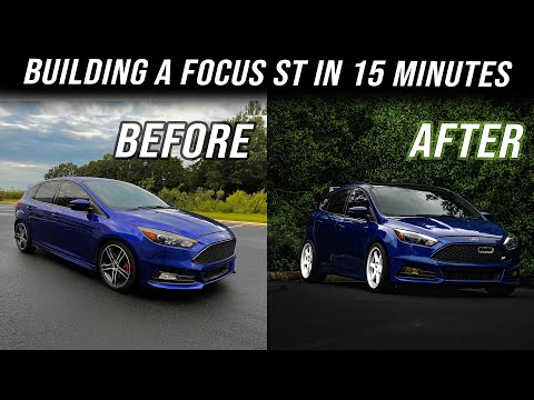 Видео: Я ПОСТРОИЛ ИДЕАЛЬНЫЙ FORD FOCUS ST ЗА 15 МИНУТ!
