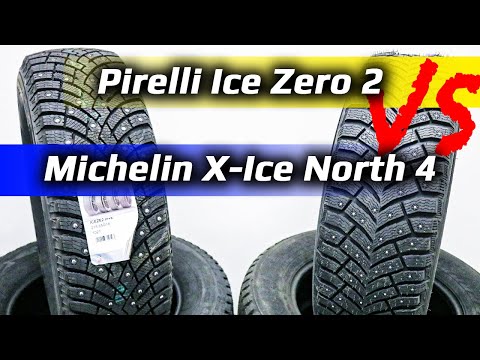 Видео: Pirelli Ice Zero 2 =или= Michelin X-Ice North 4 /// что лучше?