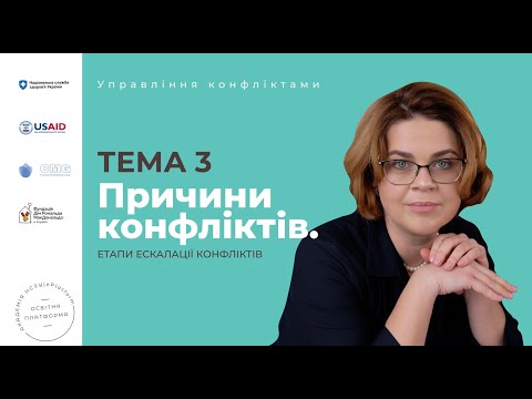 Видео: Причини конфліктів та етапи їх ескалації