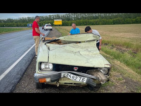 Видео: ЧУДОМ ОСТАЛИСЬ В ЖИВЫХ!РАЗБИЛИ МОСКВИЧ 2140 SL