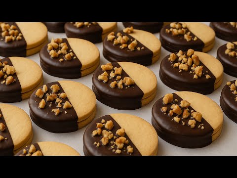 Видео: Печенье тает во рту! Невероятно вкусно, всего несколько ингредиентов!