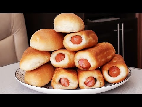 Видео: Пушистое тесто которое  можно и жарить и выпекать!Fluffy dough!