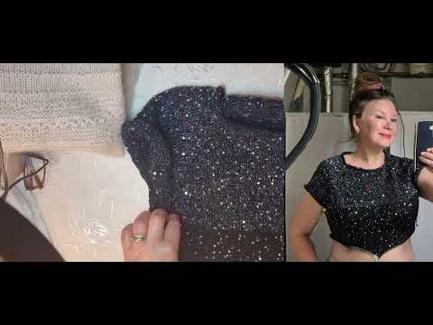 Видео: Готовая работа ,Платье👗"НЕЖНОСТЬ "продолжение процессов Платье"👗 Звездная Ночь. Носочки 08.11.25