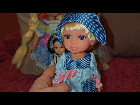 Видео: виниловая шарнирная куколка 25 см, DOLL MEET, у меня она будет мальчиком Данилкой
