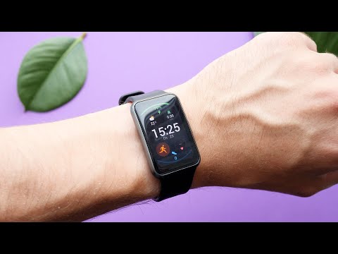 Видео: Обзор Huawei Watch Fit: гибрид смарт-часов и фитнес-трекера