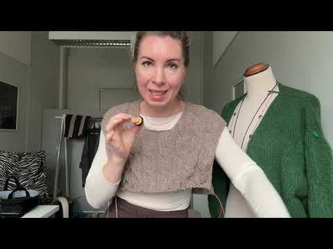 Видео: ШОК! Нет сил скрывать, снова новая пряжа и манишка-накидушка