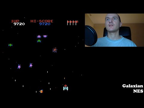 Видео: Galaxian. NES. Геймплей