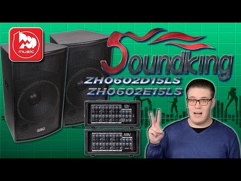 Видео: SOUNDKING ZH0602D15LS + ZH0602E15LS - доступные звукоусилительные комплекты