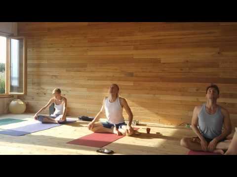 Видео: Йога - комплекс с вьяямами и асанами, средняя нагрузка