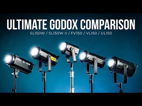 Видео: ULTIMATE Godox Light Showdown | ПОЛНОЕ сравнение характеристик (SL150W, SL150W II, FV150, VL150, ...