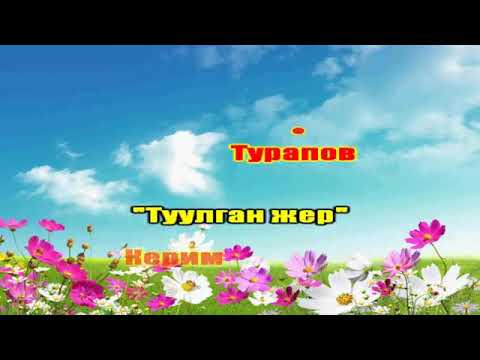 Видео: Караоке Туулган жер