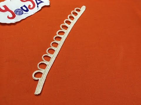 Видео: Ирландское вязание -Свадебное платье учебник 14