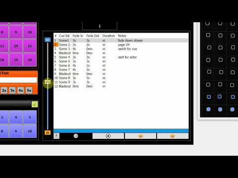 Видео: QLC+: управление временем нарастания и затухания