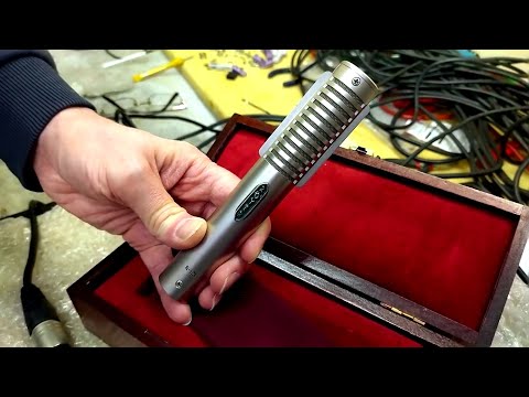 Видео: Ленточный (динамический) микрофон ROYER R-121