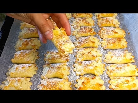 Видео: Таких в магазине не купишь❗️ Пеку на заказ уже много лет!Лёгкий рецепт Печенье с творожной начинкой