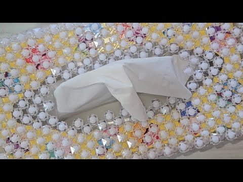 Видео: 3урок по созданию салфетницы из бусин. Туториал