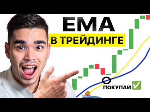 Видео: EMA для начинающих / Как работает экспоненциальная скользящая средняя: как применять в торговле