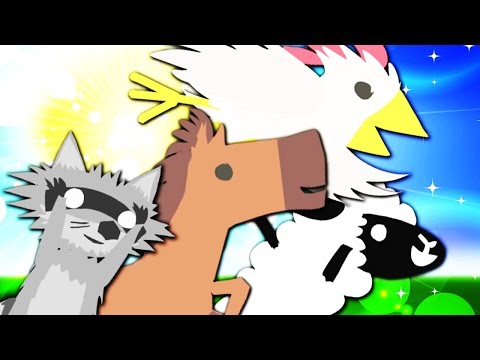 Видео: ОБНЮХАНЫЕ ЗВЕРЬКИ ШАЛЯТ! - Ultimate Chicken Horse