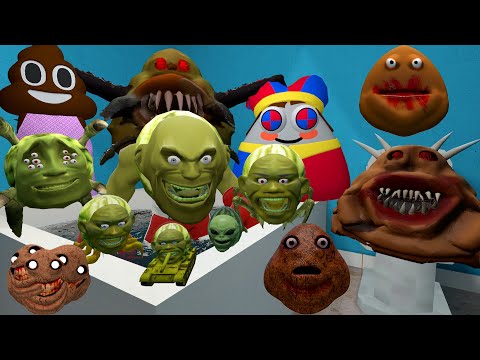 Видео: УНИЧТОЖЬТЕ ВСЕ 3D ROBLOX POU BOU'S REVENGE И LIN GANG MELON SPARTAN KICK в ванной Garry's Mod