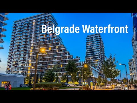 Видео: Набережная Белграда, Сербия Пеший тур 4K 2024