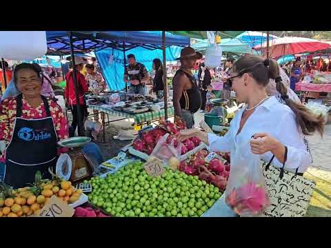 Видео: Рынок Тайланд  Пхукет Най янг airport beach ⛱️ hotels